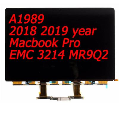 2018 2019 Macbook Pro A1989 স্ক্রিন প্রতিস্থাপন EMC 3214 MR9Q2
